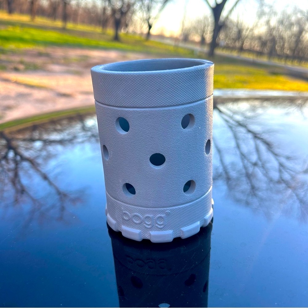 BOGG STEEL GRAY RUBBER KOOZIE